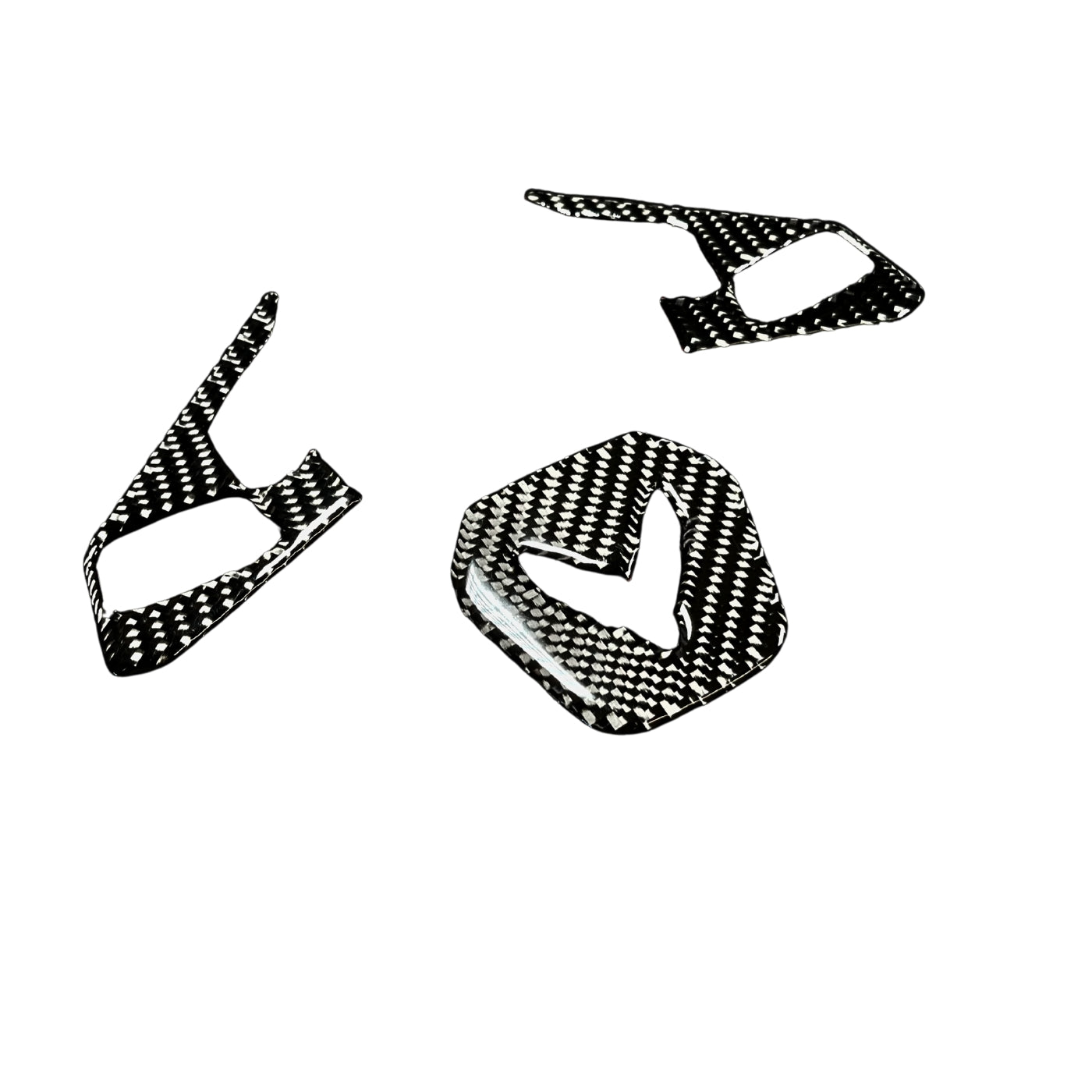 2020+ C8 Corvette Carbon Fiber Steering Wheel Trim