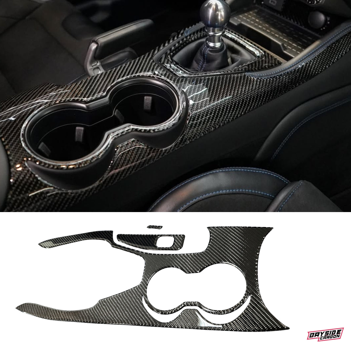 2024+ Mustang Center Console Shifter Trim