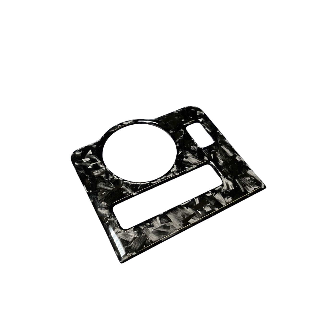 2010-2014 Carbon Fiber Headlight Control Overlay