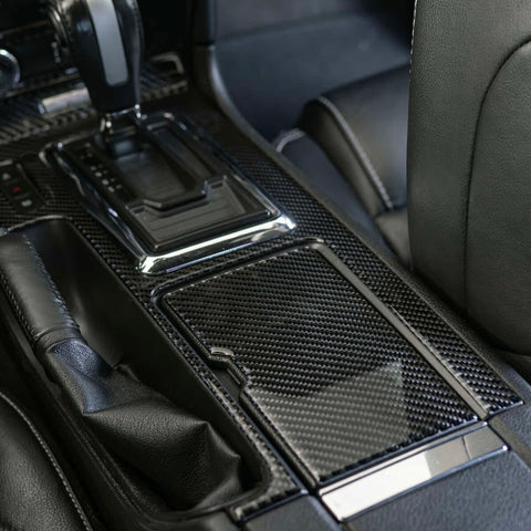 2010-2014 Mustang Carbon Fiber Center Console Trim Interior Overlay
