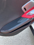 2020+ C8 Corvette Carbon Fiber Arm Rest Overlay