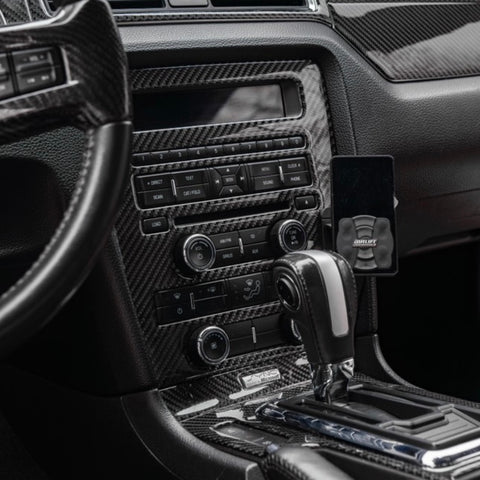 2010-2014 Mustang Carbon Fiber Radio Infotainment Display Overlay