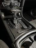 2015+ Charger Carbon Fiber Front & Rear Center Console Overlay