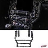 2015+ Mustang Carbon Fiber Infotainment Overlay