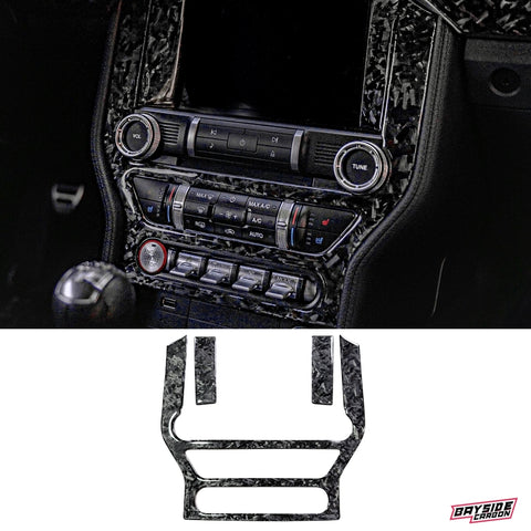 2015+ Mustang Carbon Fiber Infotainment Overlay