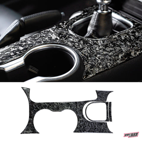 2015+ Mustang Carbon Fiber Center Console Overlay