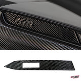 2015+ Mustang Carbon Fiber Dashboard Emblem Overlay
