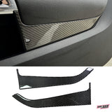 2015+ Mustang Carbon Fiber Front Door Panel Overlays