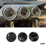 2015+ Ford Mustang Carbon Fiber AC Vent Overlays