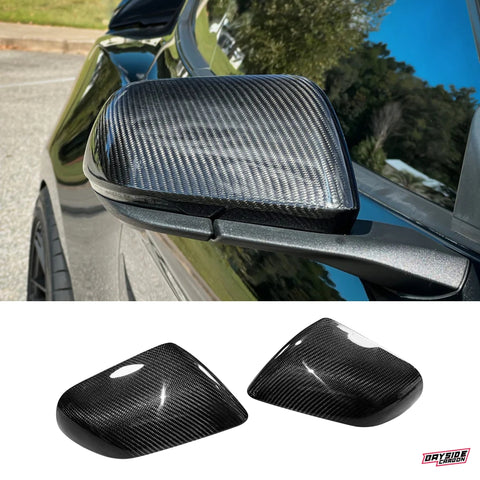 2024+ Mustang Carbon Fiber Mirror Caps