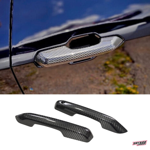 2024+ Mustang Carbon Fiber Door Handle Overlays