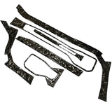 2024+ Mustang Carbon Fiber Driver/Passenger Dashboard Trim