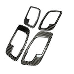 2015+ Charger Carbon Fiber Interior Door Handle Overlays