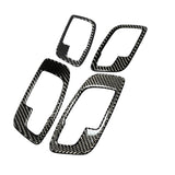 2015+ Charger Carbon Fiber Interior Door Handle Overlays