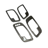 2015+ Charger Carbon Fiber Interior Door Handle Overlays