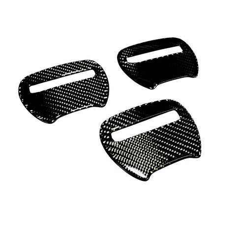 2015+ Charger/Challenger Carbon Fiber Center Steering Wheel Overlay