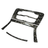 2015+ Charger Carbon Fiber Multimedia Radio Button Overlay