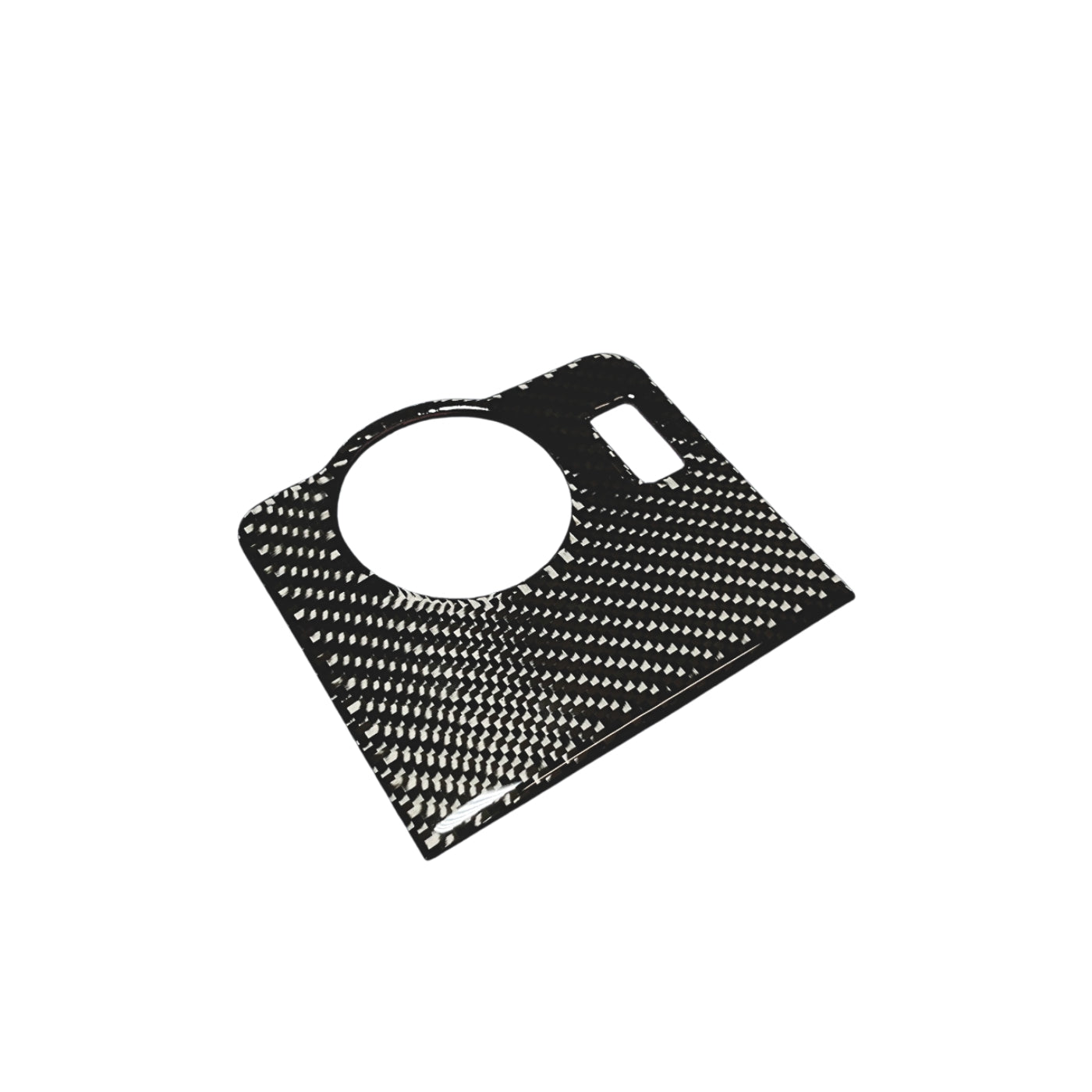 2010-2014 Carbon Fiber Headlight Control Overlay