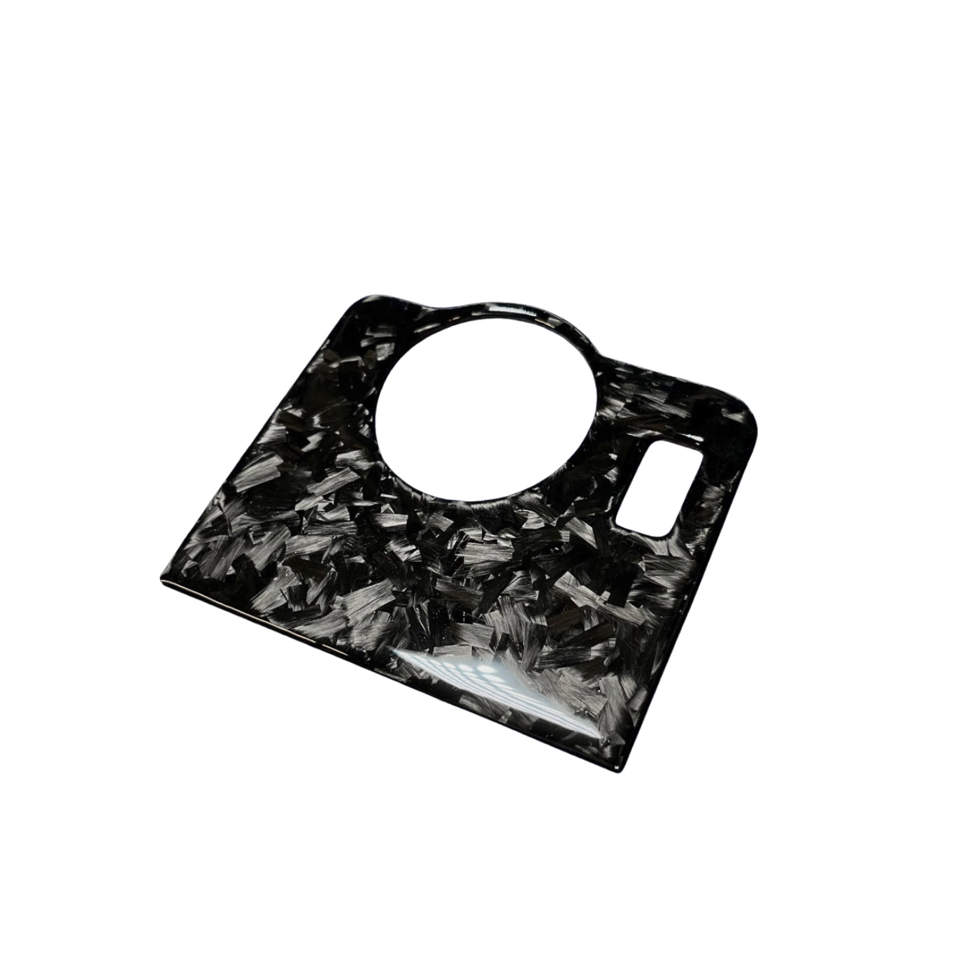 2010-2014 Carbon Fiber Headlight Control Overlay