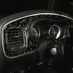 2015+ Charger Carbon Fiber Dashboard Kit Overlay