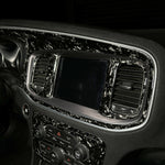 2015+ Charger Carbon Fiber Dashboard Kit Overlay