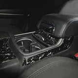 2015+ Charger Carbon Fiber Front & Rear Center Console Overlay