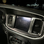 2015+ Charger Carbon Fiber Dashboard Kit Overlay