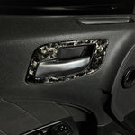 2015+ Charger Carbon Fiber Interior Door Handle Overlays