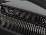 2015+ Mustang Carbon Fiber Dashboard Emblem Overlay