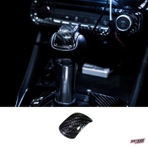 2024+ Mustang Carbon FIber Shift Knob Overlay