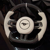 2015-2023 S550 Mustang Carbon Fiber Steering Wheel