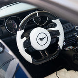 2015-2023 S550 Mustang Carbon Fiber Steering Wheel