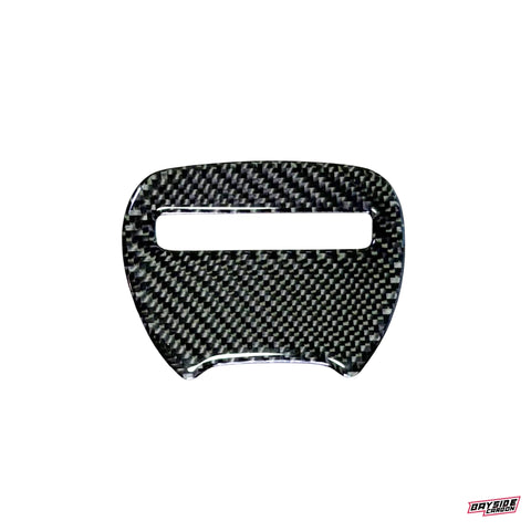 2015+ Charger/Challenger Carbon Fiber Center Steering Wheel Overlay